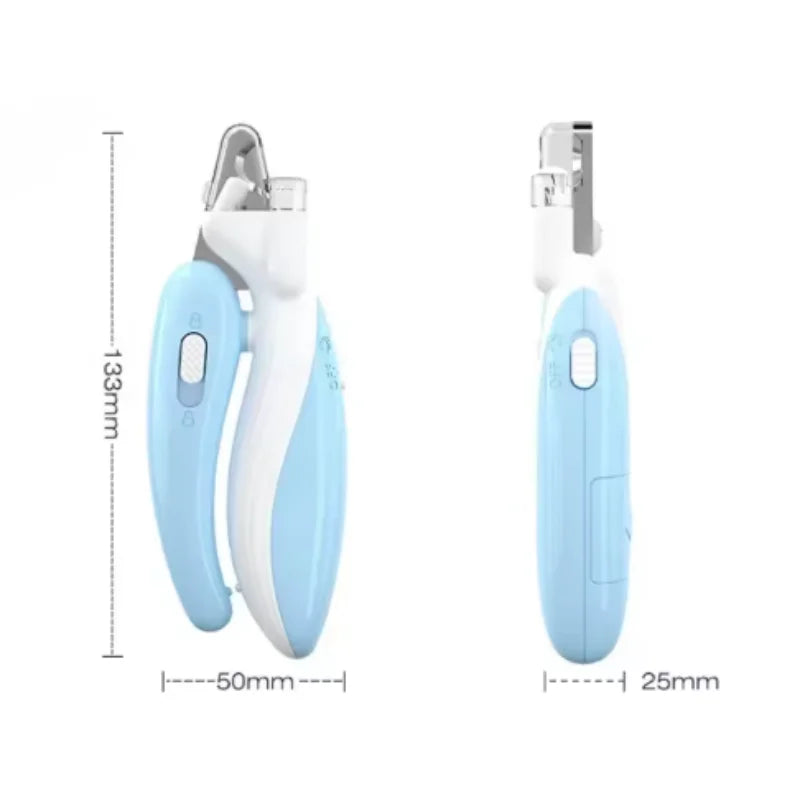 SafeClip™ Professional LED Pet Nail Clipper – Safety First for Cats & Dogs