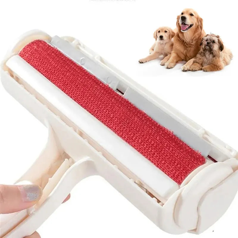 FurVanish™ Magic Reusable Pet Hair Remover – Self-Cleaning Lint Roller for Furniture & Clothes