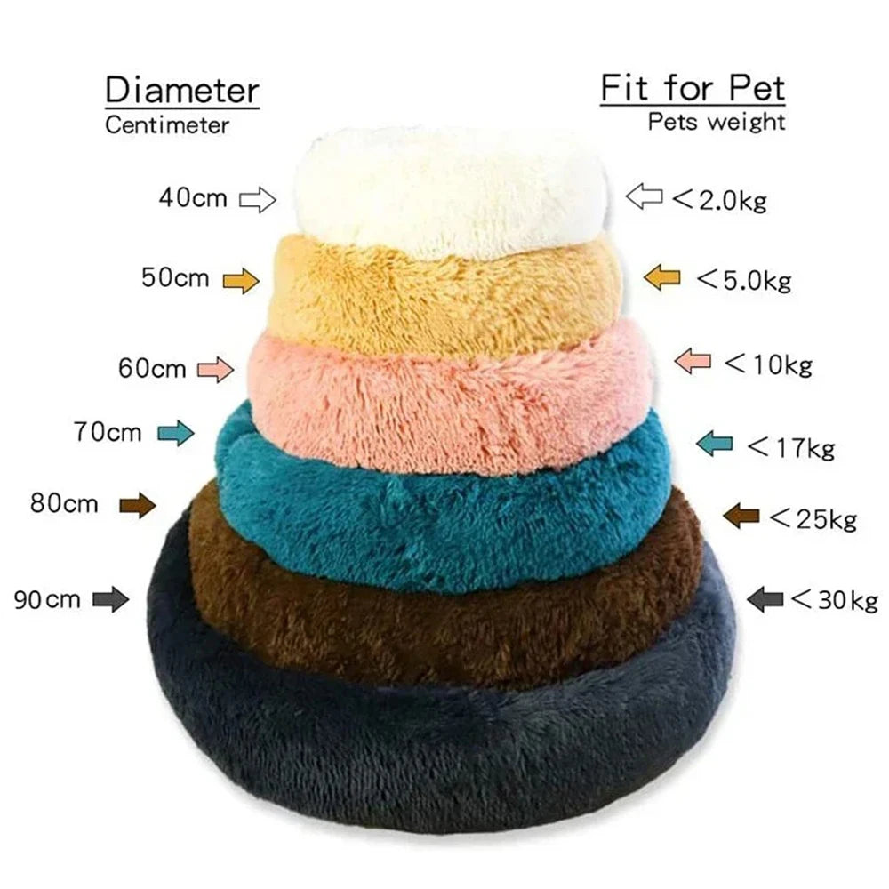 Super Cat Bed Warm Sleeping Cat Nest Soft Long Plush Best Pet Dog Bed for Dogs Basket Cushion Cat Bed Cat Mat Animals Sleeping