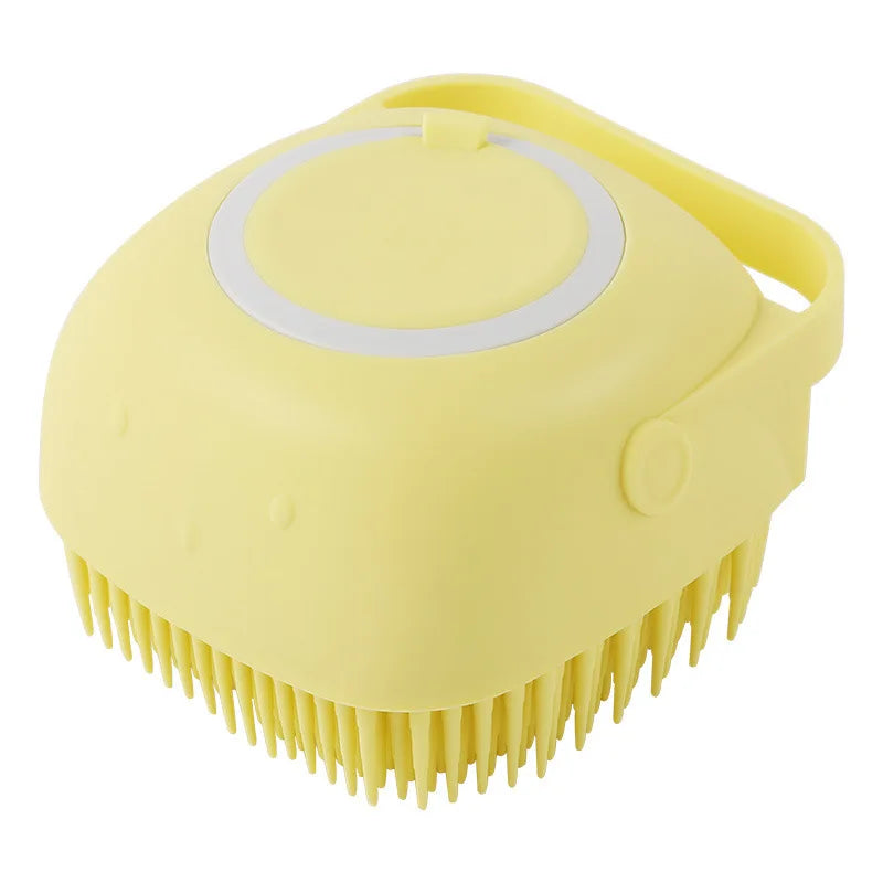 ShampooSoothe™ Dispensing Brush for dogs & cats