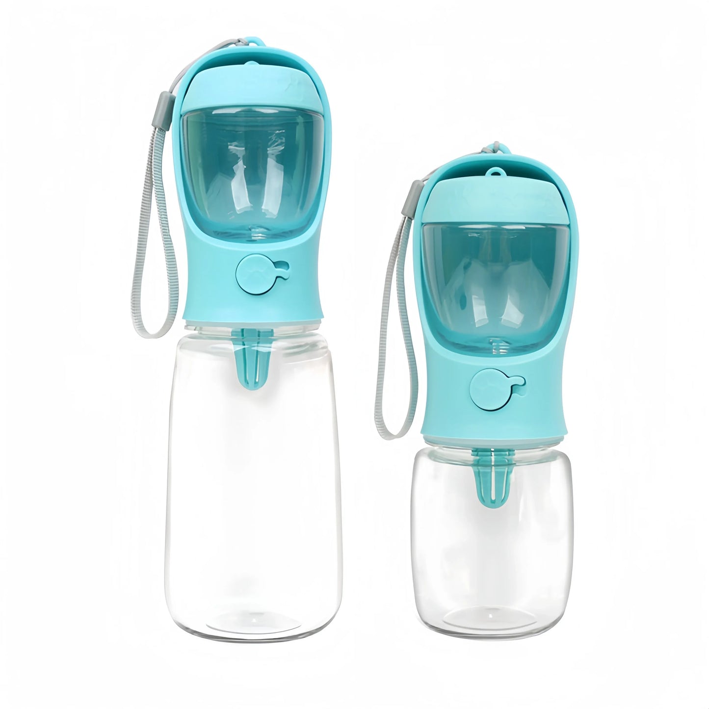 AquaPaw™ Pro 3-in-1 Travel Bottle – Hydration, Feeding & Waste Management All-in-One