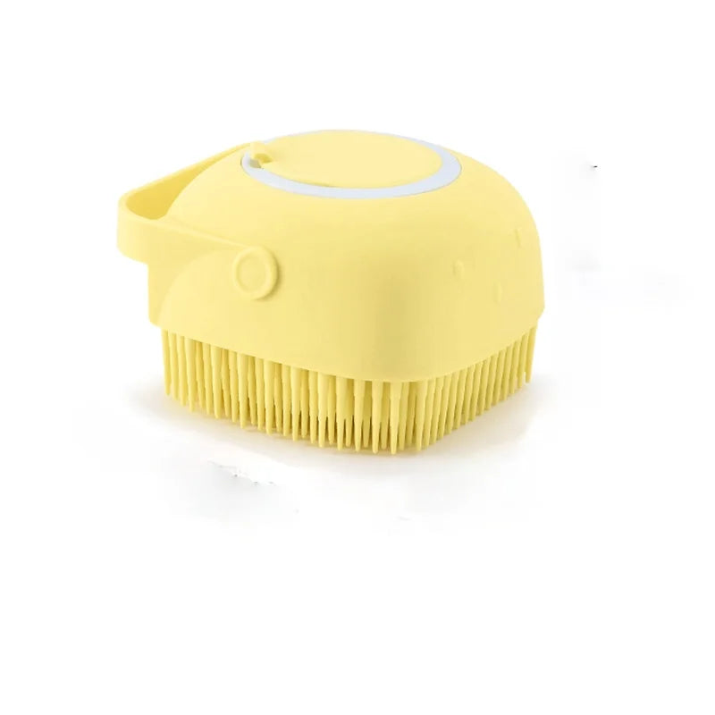ShampooSoothe™ Dispensing Brush for dogs & cats